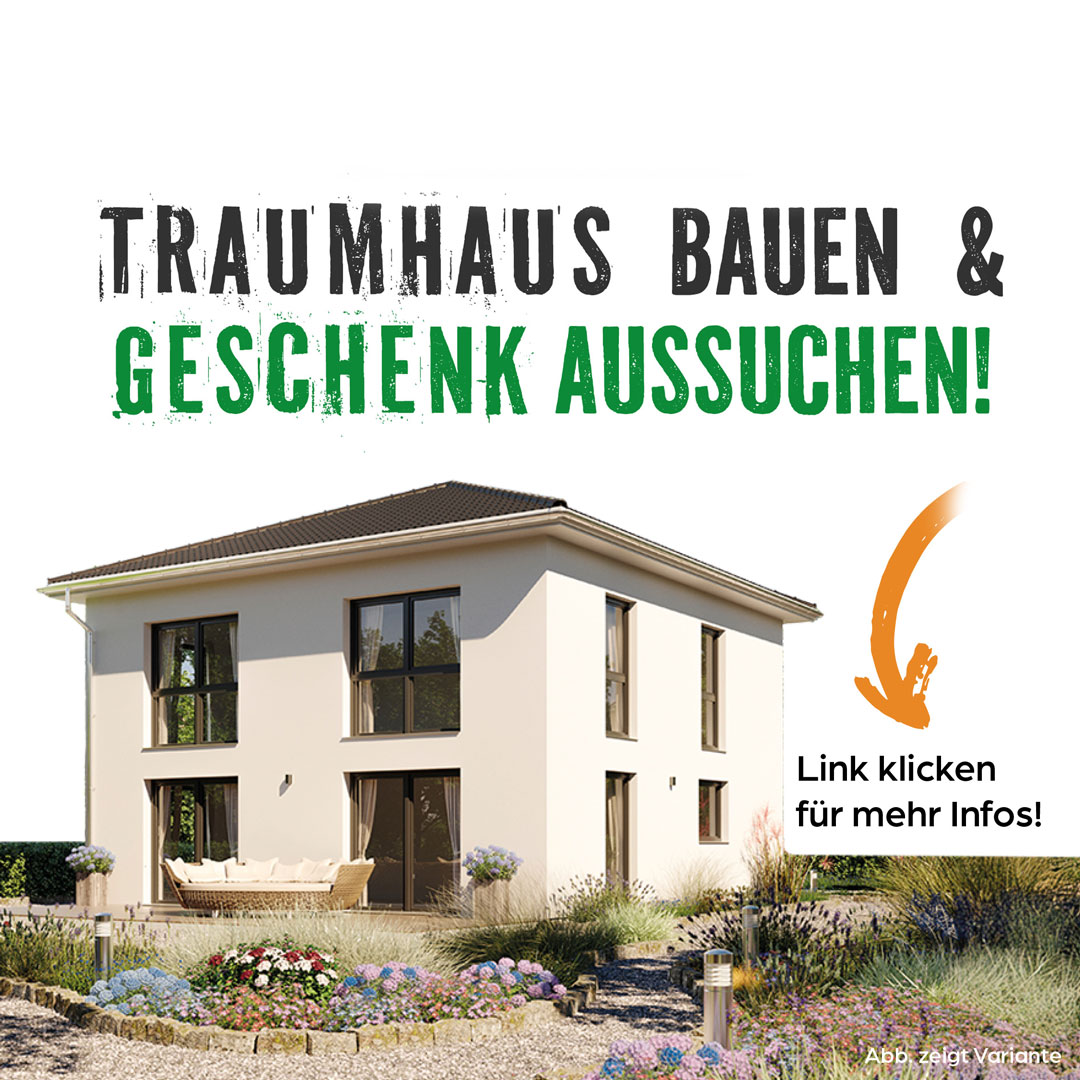 Such dir zum Hauskauf ein Geschenk aus!